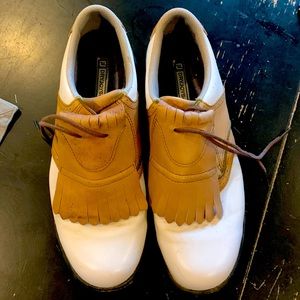 Classic foot joy golf saddle with tassels